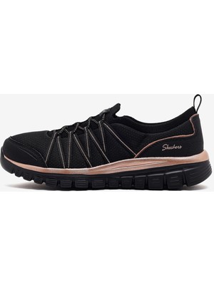 Skechers Graceful Kadın Siyah / Pembe Altin Günlük Ayakkabı 100888 Bkrg