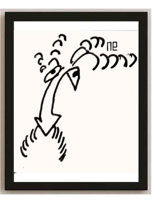 Karikatural Nezih Danyal Tipler Kişiye Özel Sertifikalı Sınırlı Fine Art Karikatür Baskı NTP00042