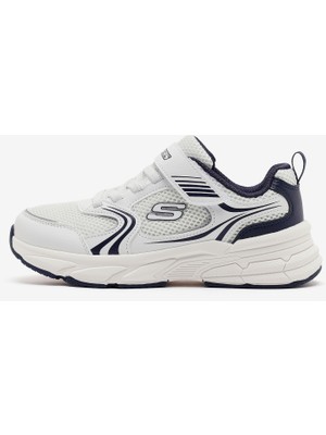 Skechers Retro-Graph Büyük Erkek Çocuk Beyaz Spor Ayakkabı 403857L Wnvy