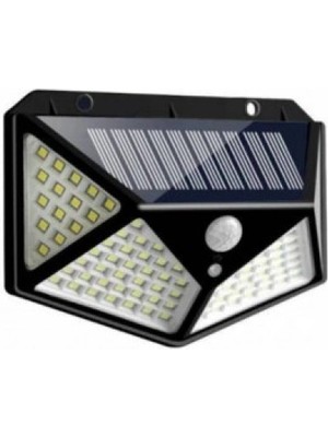 Marsilyan Güneş Enerjili Lamba Led Sokak Dış Ortam Solar Bahçe Aydınlatması Su Geçirmez Sensörlü (100 Led)