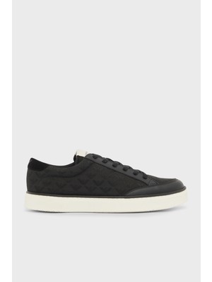 Emporio Armani Logolu Sneaker Ayakkabı Erkek Ayakkabı EM004782 AF23199 MC406