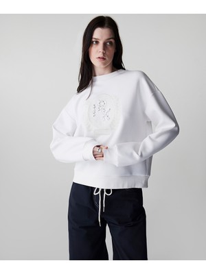 İpekyol Nakışlı sweatshirt IS1260091006002