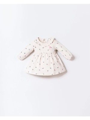 U.S. Polo Assn. U.s.polo Assn. Kız Bebek Elbise - Ekru