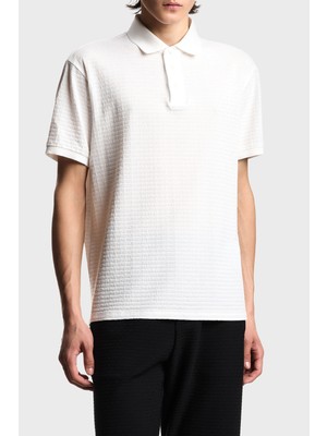 Emporio Armani Pamuklu Regular Fit Logolu Düğmeli Polo Erkek Polo EM004595 AF10762 F0185
