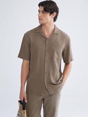 Lc Waikiki Yeni Sezon Regular Fit Uzun Kollu Gabardin Erkek Gömlek