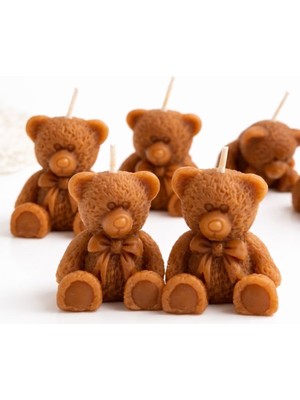 Vena Ayıcık Kokusuz Mum