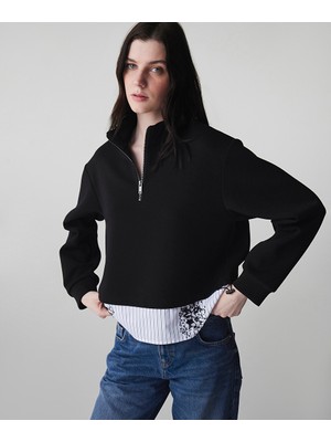 İpekyol Çift Parça Görünüm Sweatshirt IS1260091014001