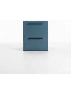 Alteks Dekor Modern Mdf Lam Komodin, Dayanıklı Gövde, Şık Tasarım, Uzun Ömürlü Kullanım, Modern Komidin