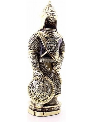 Marsilyan Zırhlı Cevşen Ayetli Asker Gold Biblo 3 Boyutlu Küçük Boy 24 cm