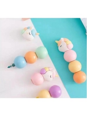 Marsilyan Unıcorn Tasarımlı Fosforlu Kalem 3 Renkli