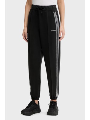 Guess Berthe Modal Karışımlı Regular Fit Lastikli Paça Jogger Pantolon V6RB01KCAY2 Bayan Pantolon V6RB01 Kcay2 Jblk