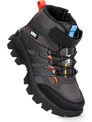 Kiko Kids Sumy Termo Taban Cırtlı Erkek Çocuk Spor Bot Ayakkabı