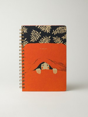 Minihol Lery Spiralli Planlı Defter (16 x 24 Cm)