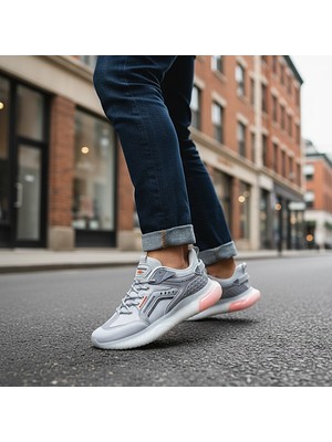 KAFKASLAR AYAKKABI Jel Kalın Tabanlı Ortopedik Sneaker Erkek Spor Ayakkabı