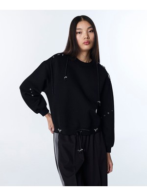 Twist METAL AKSESUARLI SWEATSHIRT TS1260091022001