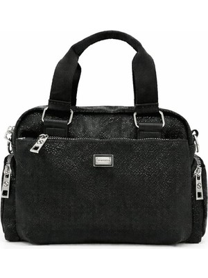 Sanmorris Kadın Çok Gözlü Ayarlanabilir Çapraz Askılı El ve  Omuz Çantası