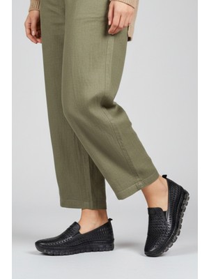 İskarpin Femi Kadın Deri Delikli Ayakkabı 804-14