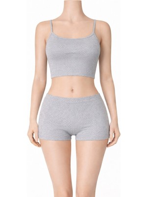 Belpa Likralı Kadın Mini Şort, Kadın Boxer, Kadın Iç Giyim Boxer %95 Pamuk %5 Likra