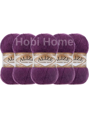 5'li Paket Alize Angora Gold 111-MÜRDÜM
