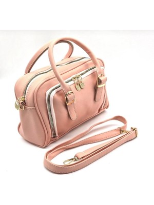 Legend Aksesuar Kadın Leydi Model Iki Kollu Fermuarlı Iki Gözlü Astarlı Çapraz, El, Kol ve Omuz Çantası