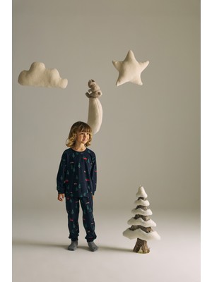 Hays Erkek Çocuk Pamuklu Uzun Kollu Pijama Takımı