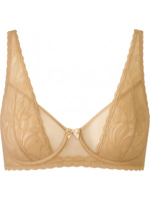 Hays Kadın Dantelli Balenli Kapsız Sütyen