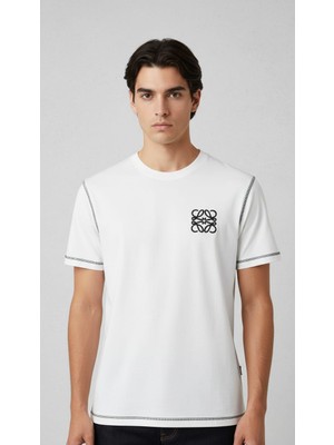 Loewe Bisiklet Yaka T-Shirt