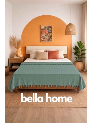 Bella Home Çift Kişilik Natural Tek Pike – 200X230 cm | Doğal Görünümlü | Hafif & Nefes Alabilir