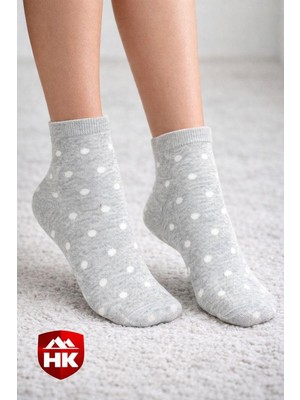 6'lı Kadın Puantiyeli Çorap