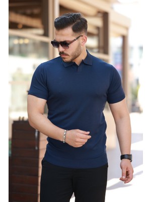 Etiler Collection Erkek Hemşire Yaka Kısa Kollu Tişört