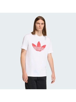 Adidas Trefoil Series Erkek Beyaz Tişört (KT0489)
