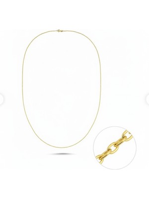 Tabitela Altın Kaplama Gümüş Zincir SM12727