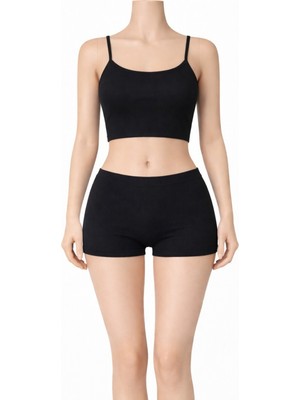 Belpa Likralı Kadın Mini Şort, Kadın Boxer, Kadın Iç Giyim Boxer %95 Pamuk %5 Likra