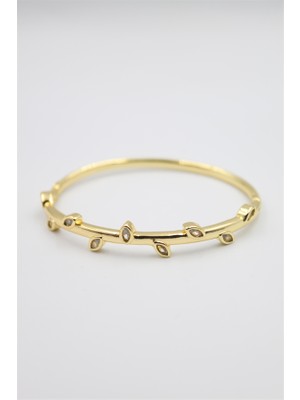 Beta Moda Hub Taşlı Vip Bilezik - Altın