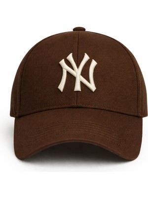 Verahed Ny New York Nakış Unisex Beyzbol Şapka Kadın Şapka Erkek Şapka Yazlık Şapka
