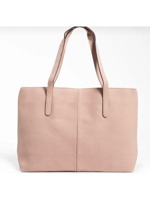 Legend Aksesuar Kadın Lakost Deri 2 Kollu Fermuarlı Büyük Boy Çanta Omuz Çantası, El Çantası, Laptop Çantası