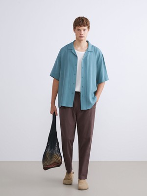 Lc Waikiki Yeni Sezon Rahat Kalıp Keten Görünümlü Erkek Pantolon