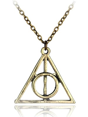 Kumi Potter Ölüm Yadigarları Üçgen Kolye