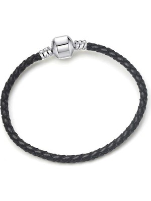 Kumi Charm Uyumlu Deri Bileklik