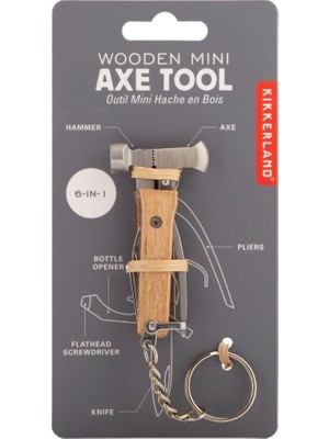 Kikkerland Çok Amaçlı Alet ve Mini Balta