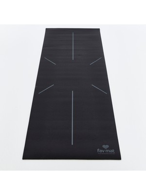5mm Pro Stüdyo Yoga Mat/ Siyah