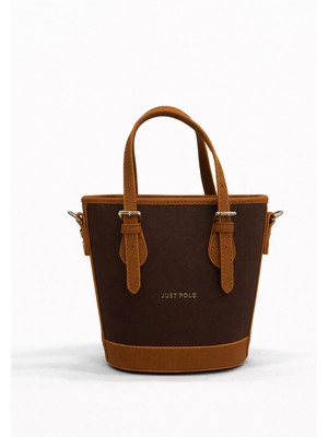 Just Polo Çapraz Askılı Kadın  Çantası Kahve 6053