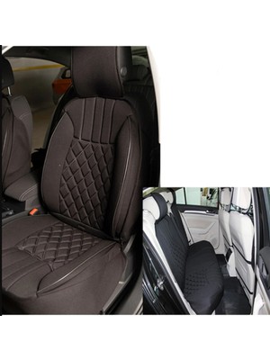 Normadia Ortopedik Oto Koltuk ve Kılıf Koruyucu Minder 5'li Set, Konfor ve Şıklık Sağlar