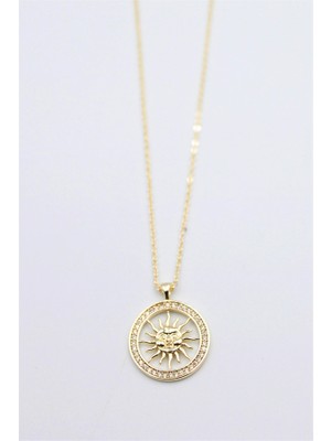 Ne Verelim Size Güneş Kolye - Altın