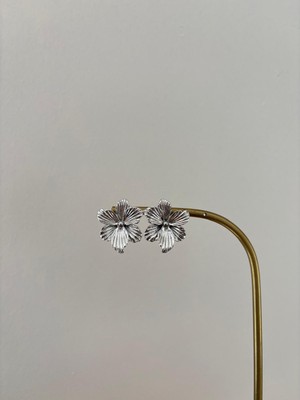 Marsel Özel Seri Çiçek Model Ezme Xp Silver Küpe