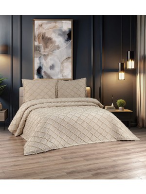 D'niss Home Eva 3 Parça Çift Kişilik Yatak Örtüsü