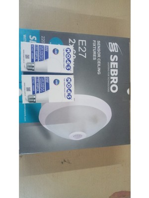 İNWATT Sensörlü Tavan Armatürü Ampülleri Içinde Iki Adet LED Ampül Hediye