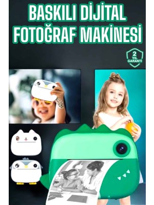 Uygun Çocuklar Için Özel Fotoğraf Makinesi Printer Kamera Taşınabilir Hd 2026