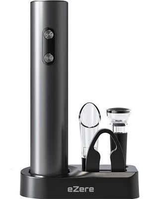 Pazarcan Ezere Sarjlı Otomatik Şarap Açacağı Tirbuşon Seti Şarap Açma SETI-(5775)