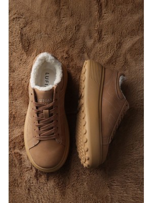 Lufian Kadın Zenya Sneaker Ayakkabı 122230038 Deve Tüyü